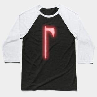 Spiritual Weapon (Red Battleaxe) Baseball T-Shirt